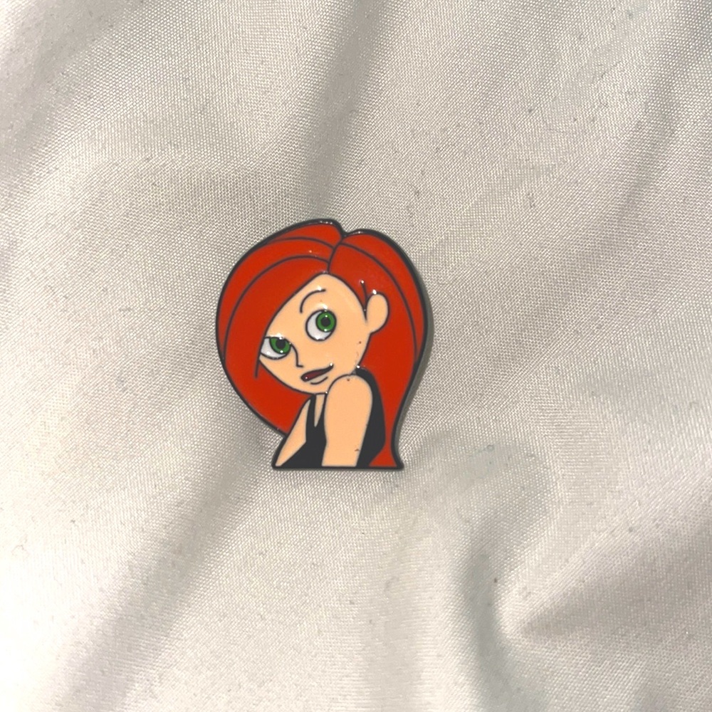 Kim possible enamel pin